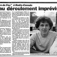 Article paru dans le Soleil de Québec