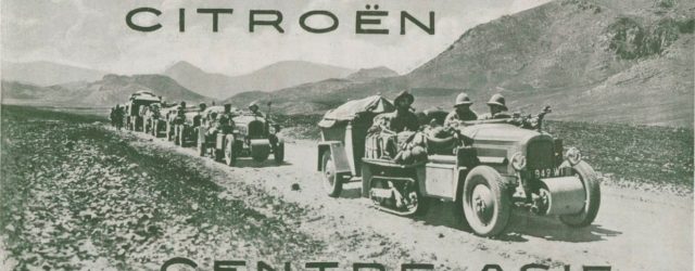 En 1931-1932, 40 hommes et 14 automobiles à chenilles Citroën avaient relié la Méditerranée à la mer de Chine.