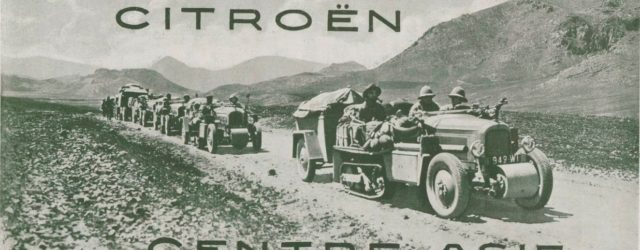 En 1931-1932, 40 hommes et 14 automobiles à chenilles Citroën avaient relié la Méditerranée à la mer de Chine.